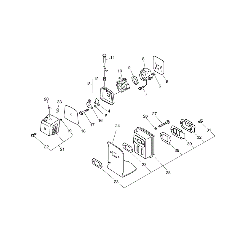 Echo SRM-2450 (SRM-2450) Parts Diagram, Page 3