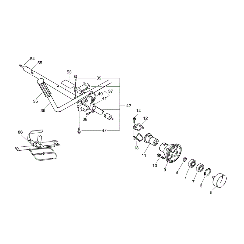 Echo SRM-2450 (SRM-2450) Parts Diagram, Page 7