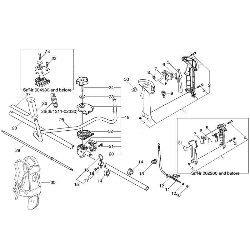 Echo SRM-2455 (SRM-2455) Parts Diagram, Page 7