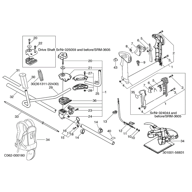 Echo SRM-3155 (SRM-3155) Parts Diagram, Page 10