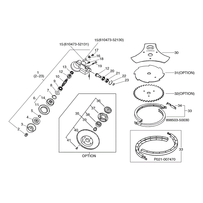 Echo SRM-3155 (SRM-3155) Parts Diagram, Page 11