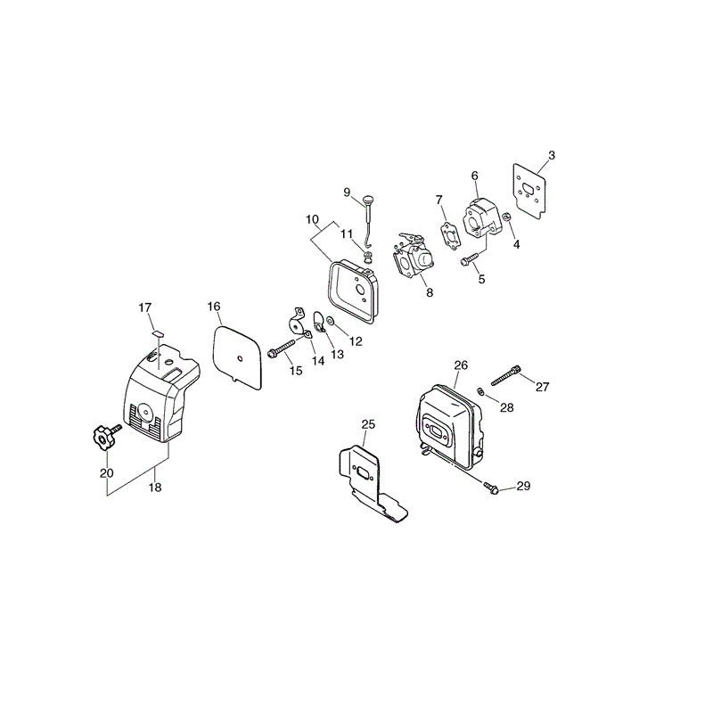 Echo SRM-3155 (SRM-3155) Parts Diagram, Page 5