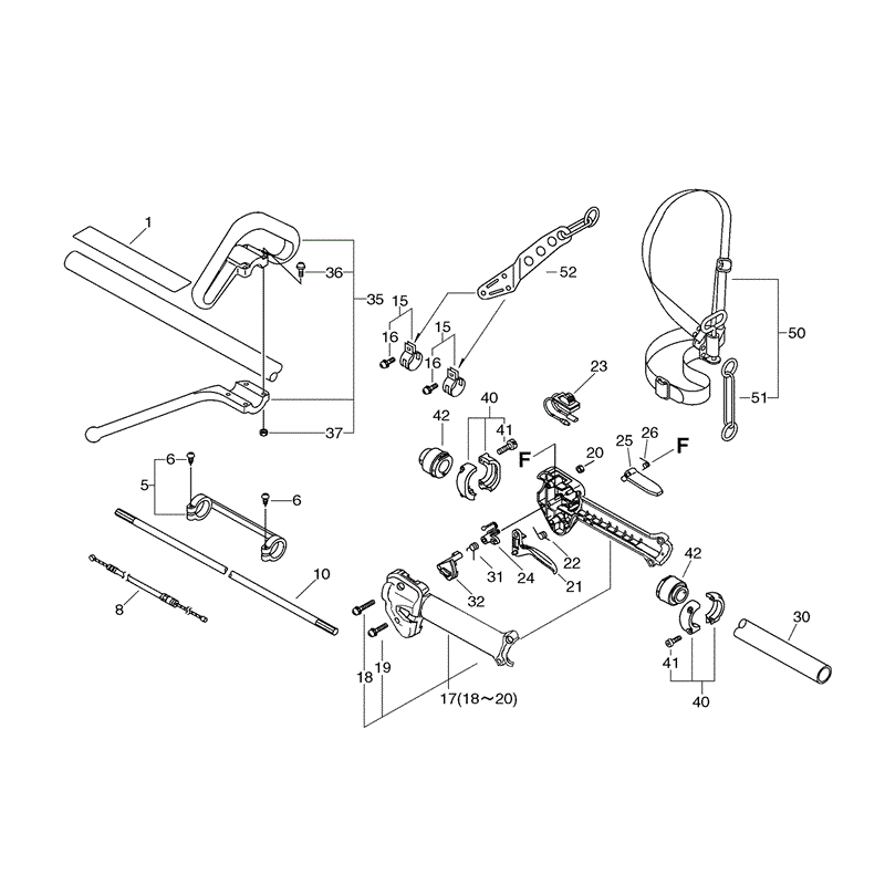 Echo SRM-330 (SRM-330) Parts Diagram, Page 7