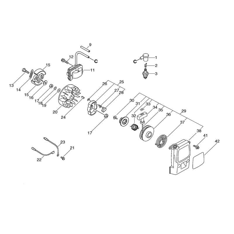 Echo SRM-330ES (SRM-330ES) Parts Diagram, Page 2
