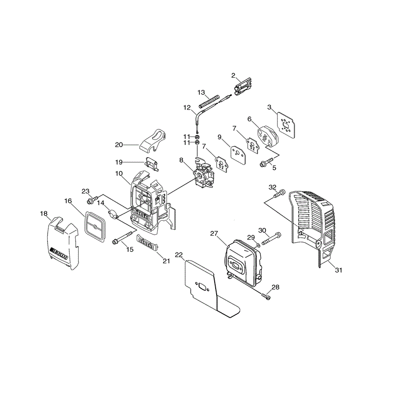 Echo SRM-330ES (SRM-330ES) Parts Diagram, Page 3