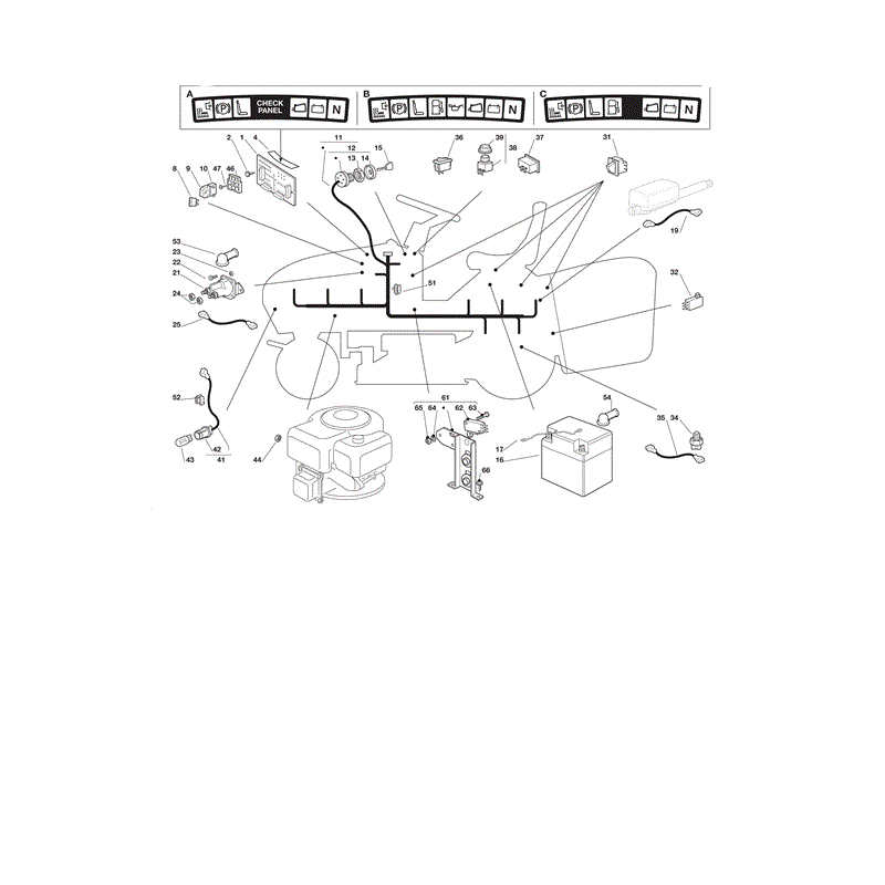 Castel / Twincut / Lawnking TCB16-102H (2011) Parts Diagram, Page 11