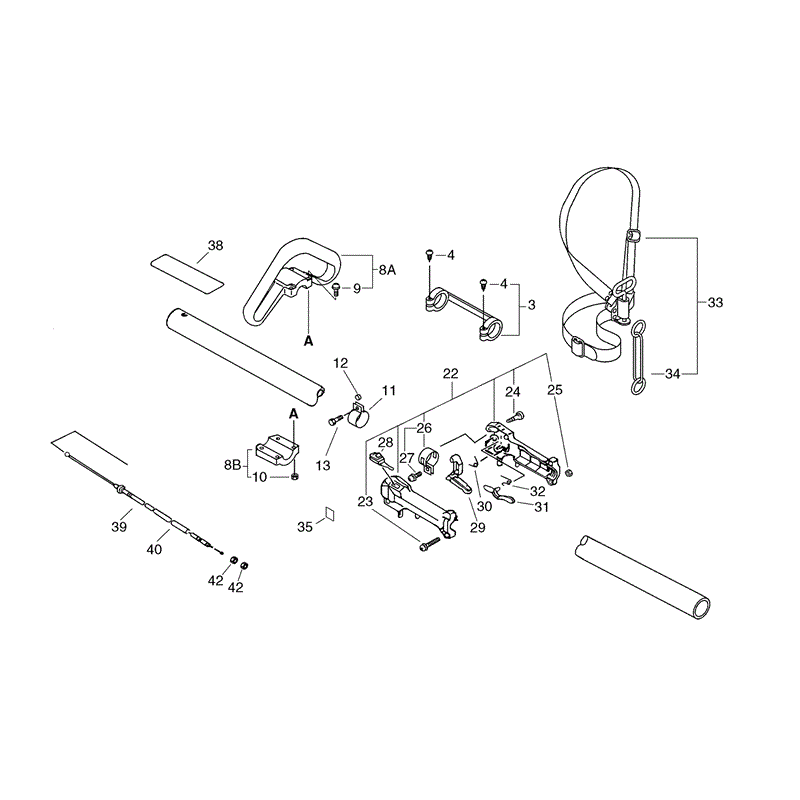 Echo SRM-343SL (SRM-343SL) Parts Diagram, Page 10