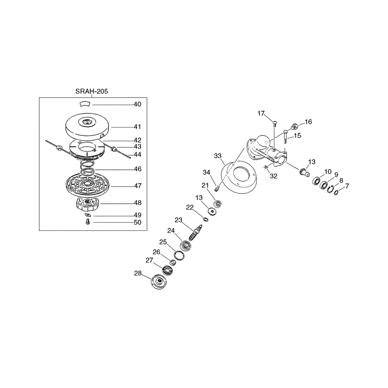 Echo SRM-343SL (SRM-343SL) Parts Diagram, Page 11