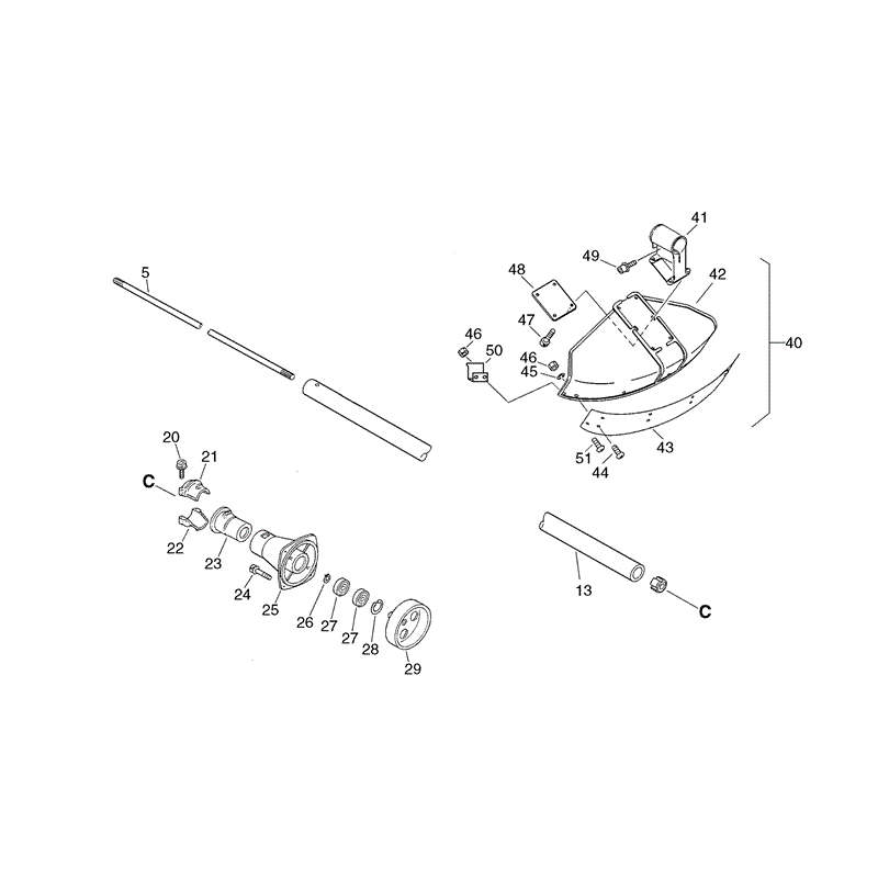Echo SRM-3550 (SRM-3550) Parts Diagram, Page 7