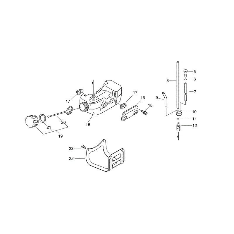 Echo SRM-3605 (SRM-3605) Parts Diagram, Page 5