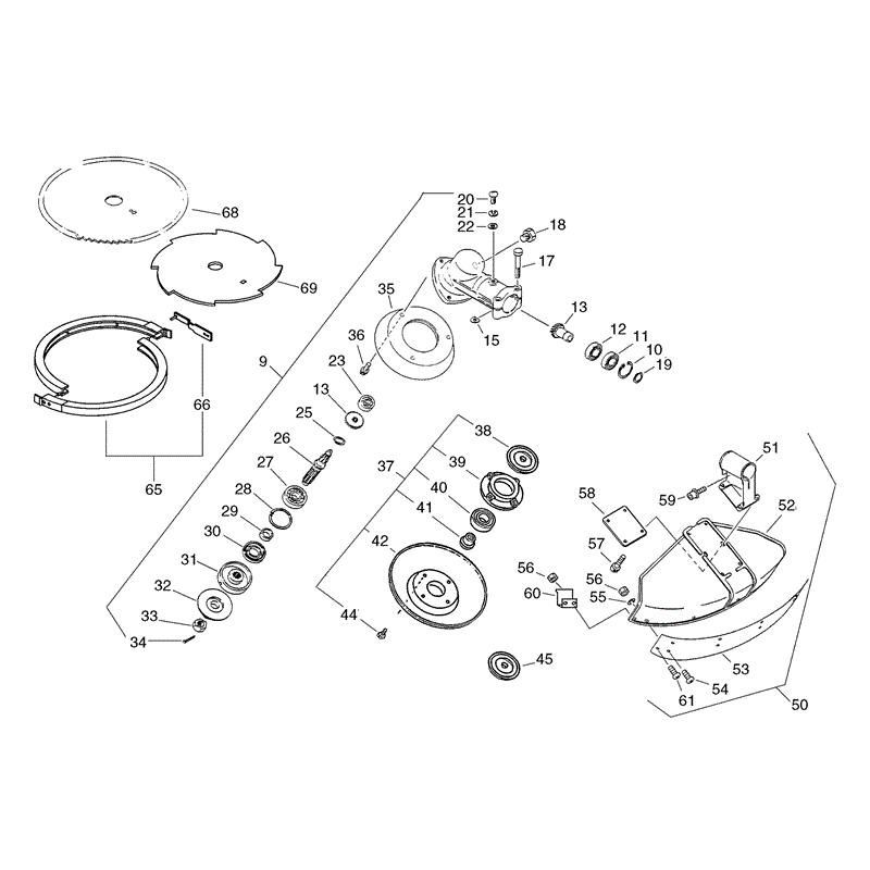 Echo SRM-3800 (SRM-3800) Parts Diagram, Page 8