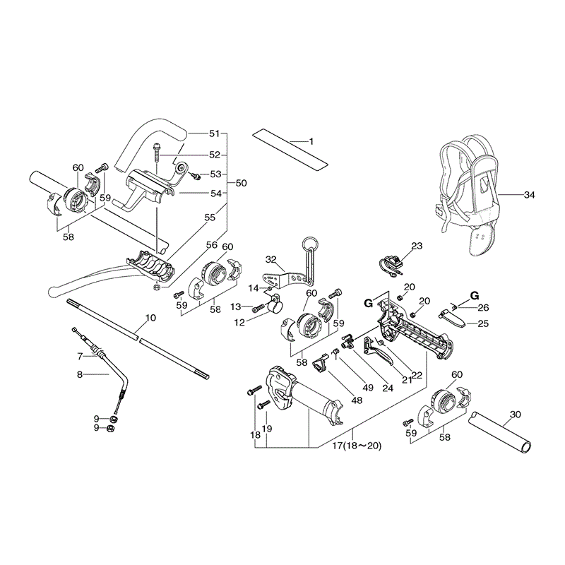 Echo SRM-4000 (SRM-4000) Parts Diagram, Page 11