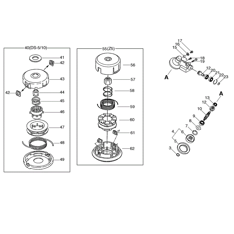 Echo SRM-4000SI (SRM-4000SI) Parts Diagram, Page 10
