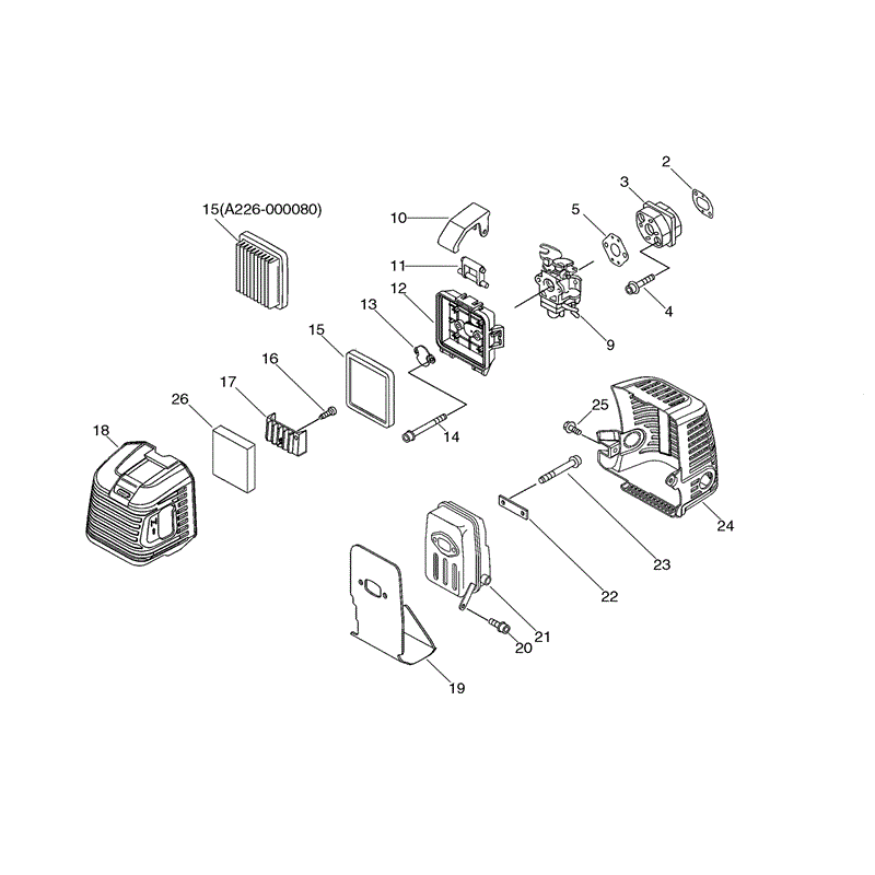 Echo SRM-4000SI (SRM-4000SI) Parts Diagram, Page 4