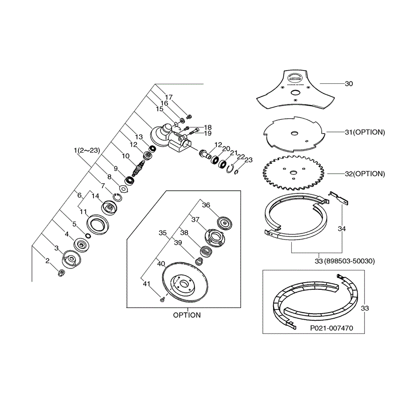 Echo SRM-4000SI (SRM-4000SI) Parts Diagram, Page 8