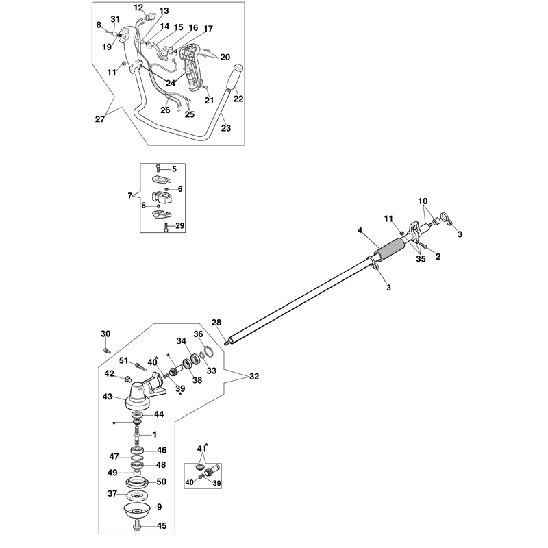 Oleo-Mac SPARTA 40 (SPARTA 40) Parts Diagram, Transmission