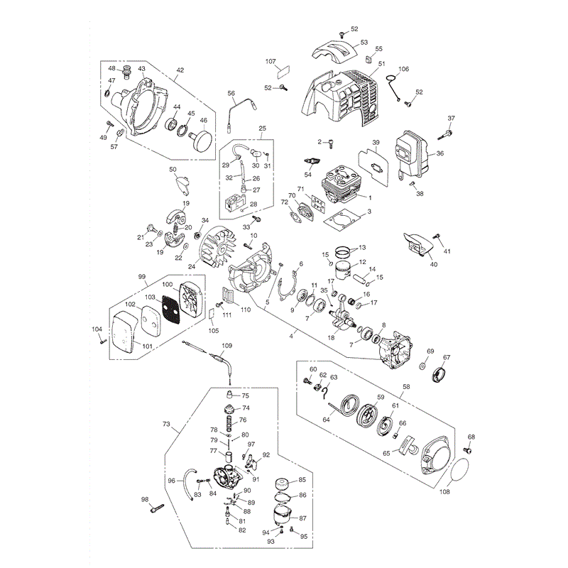 Husqvarna  532RBS (2011) Parts Diagram, Page 2