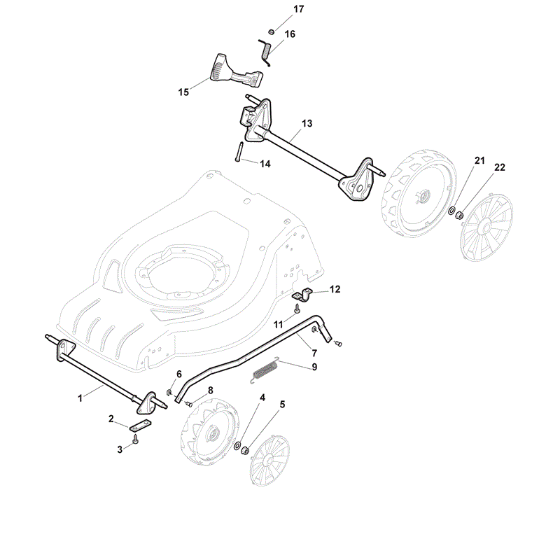 Mountfield S461HP (2012) Parts Diagram, Page 2