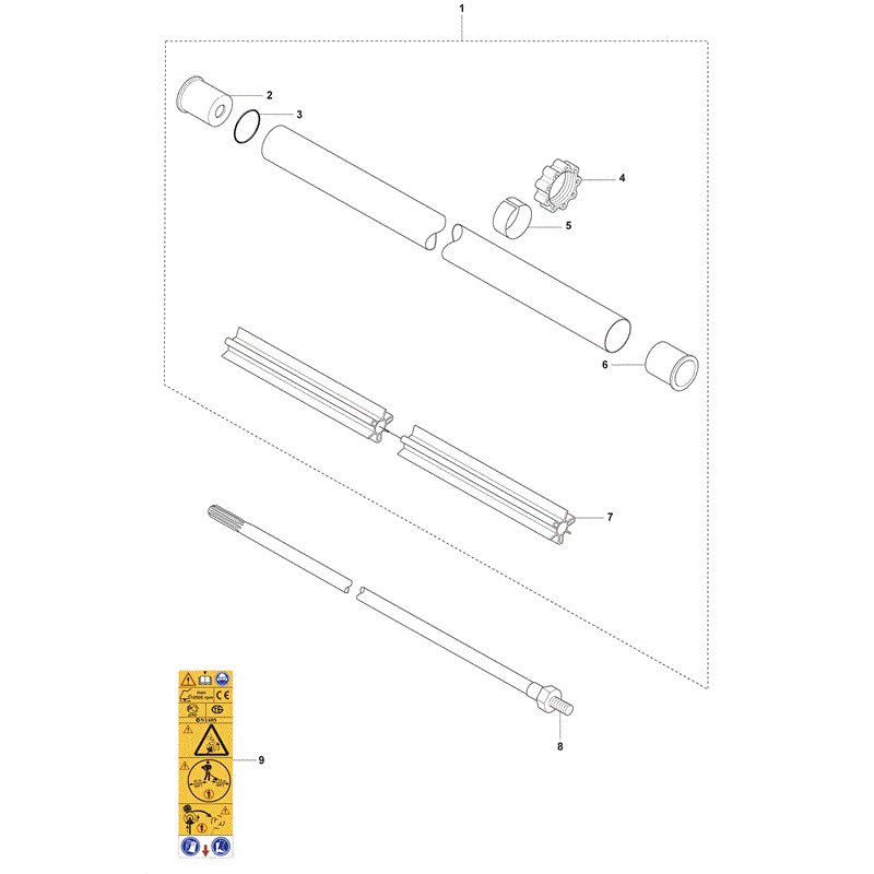Husqvarna  345RX (2011) Parts Diagram, Page 3