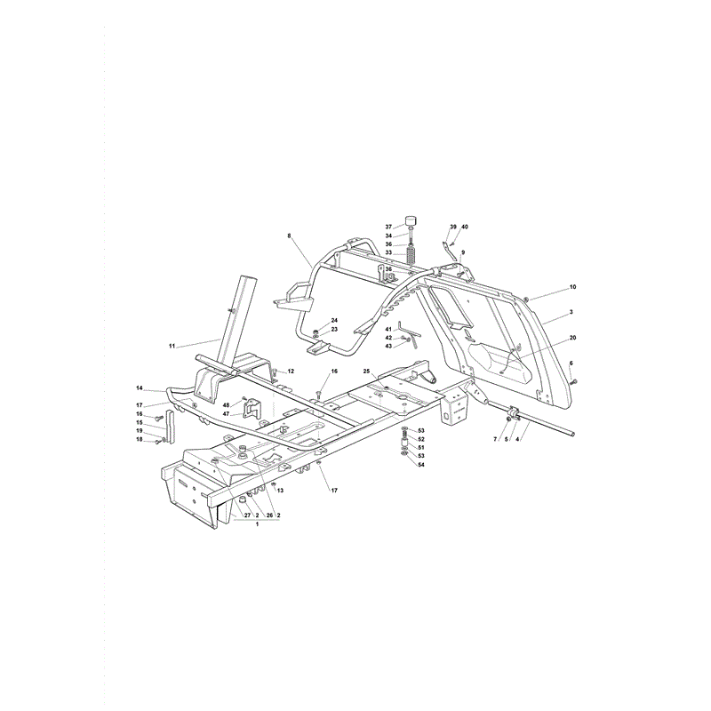 Castel / Twincut / Lawnking XF130HD (2008) Parts Diagram, Page 1