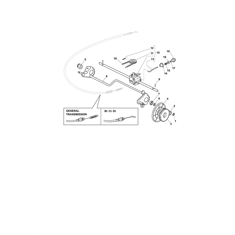 Castel / Twincut / Lawnking RA504TR (2010) Parts Diagram, Page 11