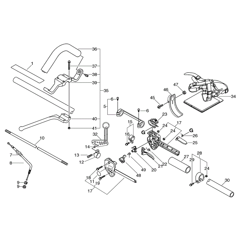 Echo SRM-4000SI (SRM-4000SI) Parts Diagram, Page 9