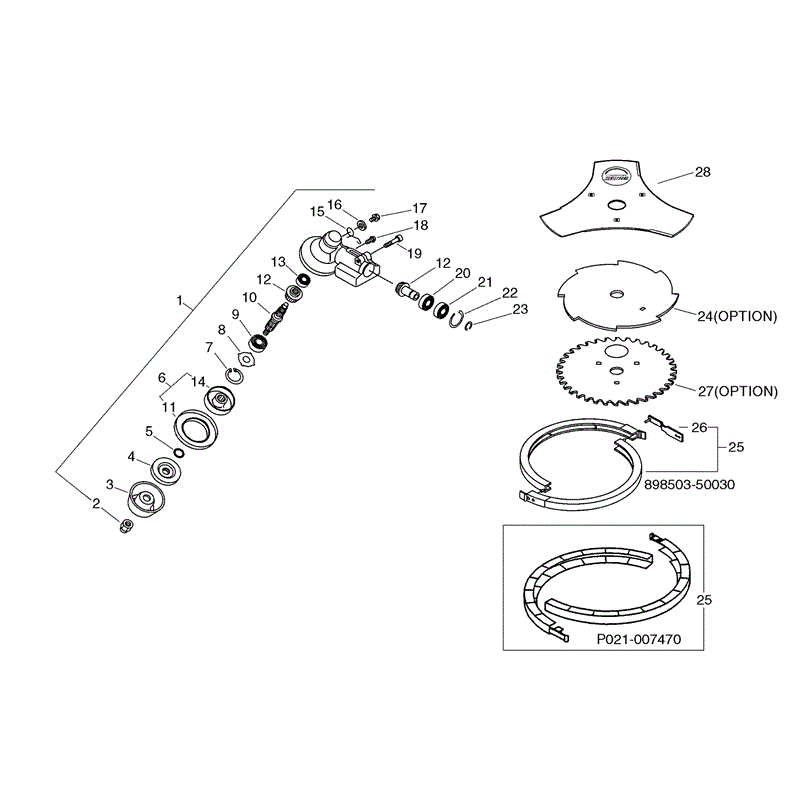 Echo SRMF-3 (SRMF-3) Parts Diagram, Page 7