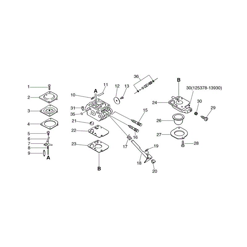 Echo WP-1000 (WP-1000) Parts Diagram, Page 6