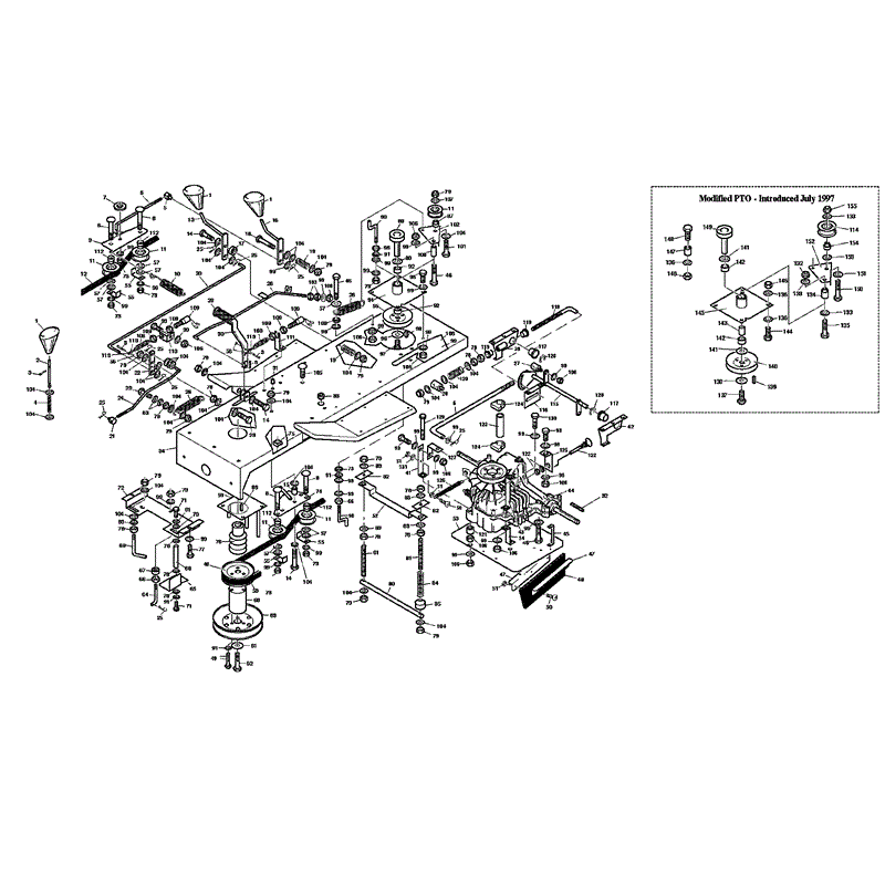 Westwood S1600H 36" Tractor (S1600H36) Parts Diagram, Page 4