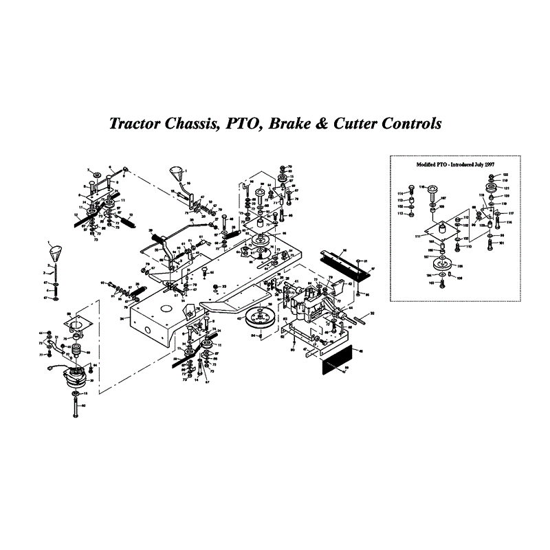 Westwood T1800 48" Tractor (T180048) Parts Diagram, Page 4