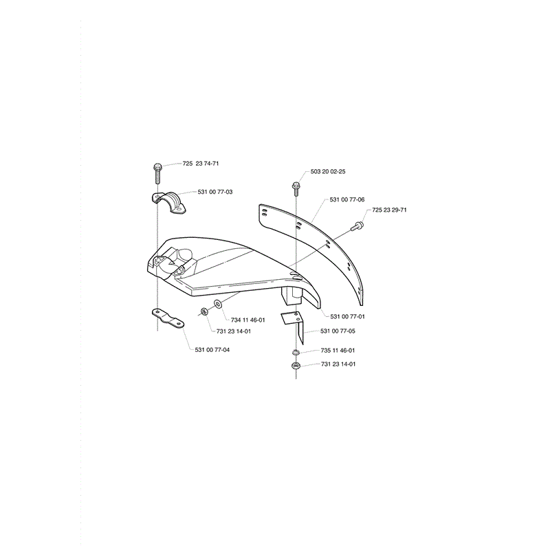 Husqvarna 142R Brushcutter (01-2000) Parts Diagram, Page 14
