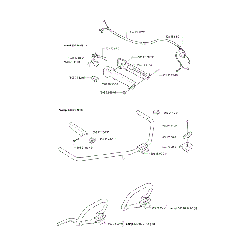 Husqvarna  225L (01-2000) Parts Diagram, Page 2