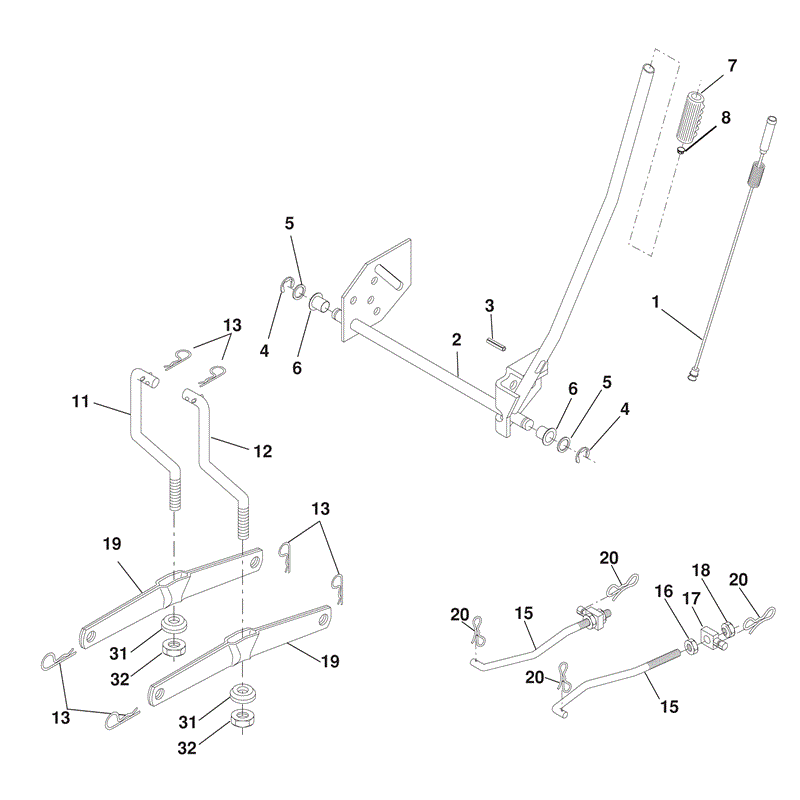 McCulloch M125-97RB (96061029000 - (2010)) Parts Diagram, Page 11