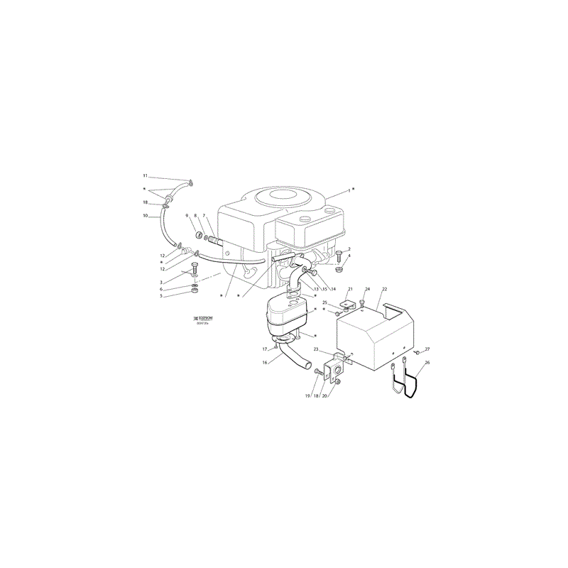 Castel / Twincut / Lawnking F72HYDRO (F72 Hydro Ride On Mower) Parts Diagram, Page 6