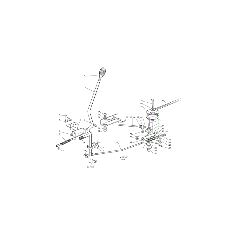 Castel / Twincut / Lawnking F72HYDRO (F72 Hydro Ride On Mower) Parts Diagram, Page 9