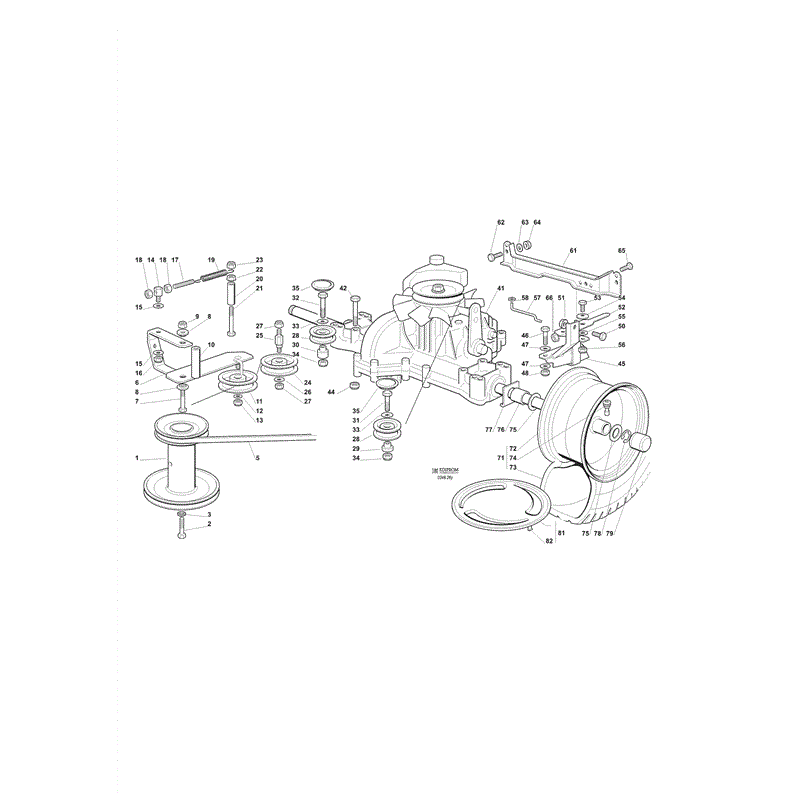 Castel / Twincut / Lawnking J98SHYDRO (J98 S Hydro Lawn Tractor) Parts Diagram, Page 8