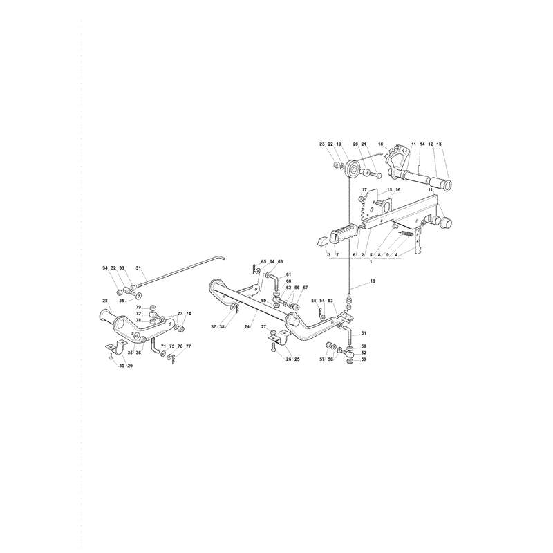 Castel / Twincut / Lawnking J98SHYDRO (J98 S Hydro Lawn Tractor) Parts Diagram, Page 9