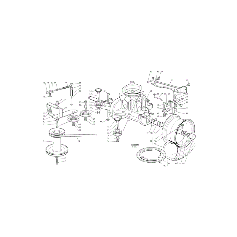 Castel / Twincut / Lawnking JR98SHYDRO (JR98 S Hydro Lawn Tractor) Parts Diagram, Page 8