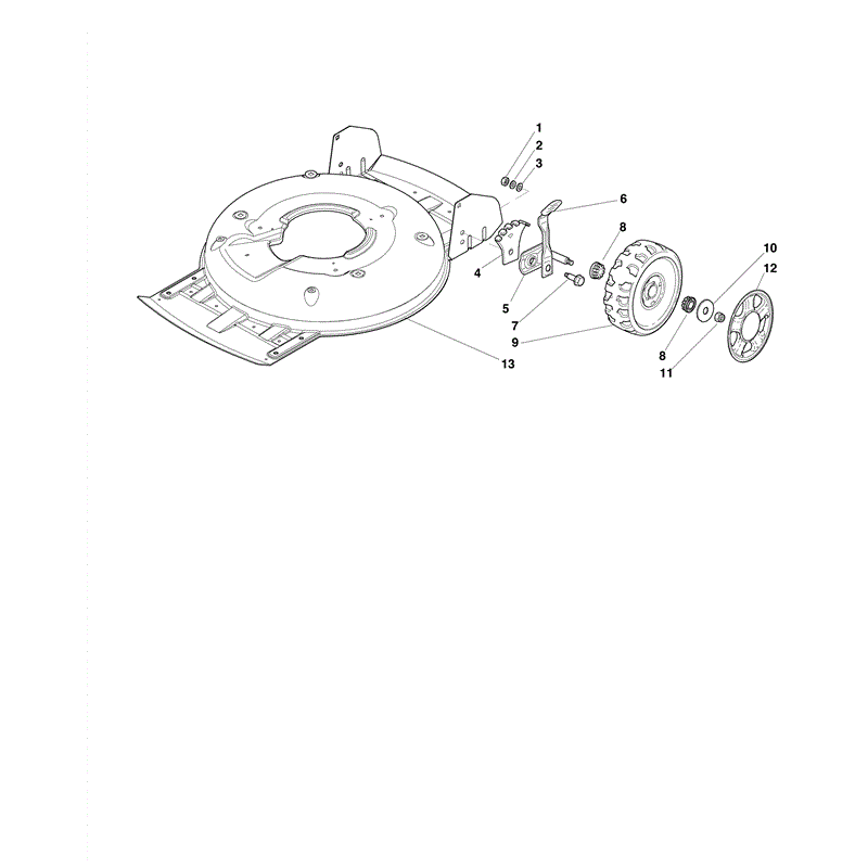 Mountfield MULTICLIP501-HP  (2009) Parts Diagram, Page 1