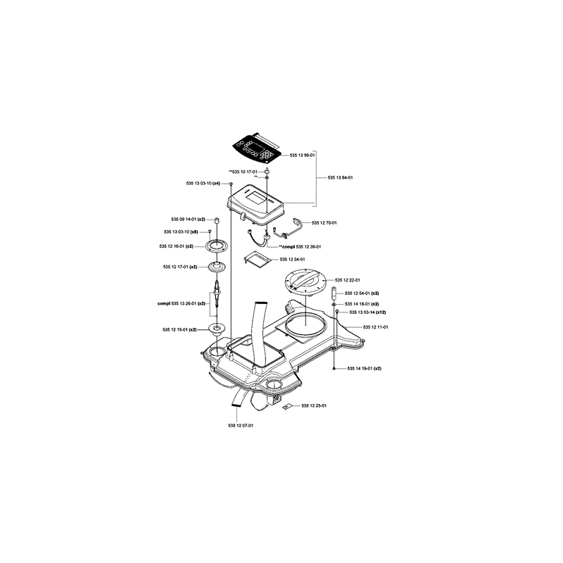 Husqvarna  Automower (106309866) Parts Diagram, Page 2