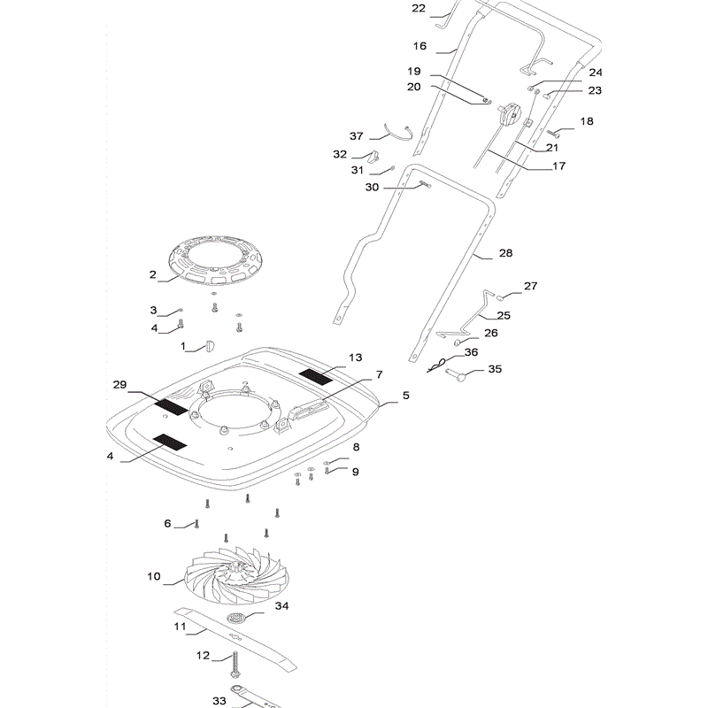 Husqvarna  GX560 (2011) Parts Diagram, Page 1