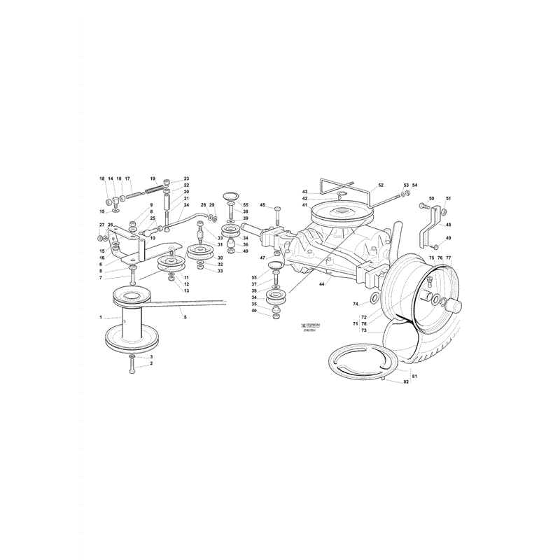 Castel / Twincut / Lawnking JX92 (JX92 Lawn Tractor) Parts Diagram, Page 9
