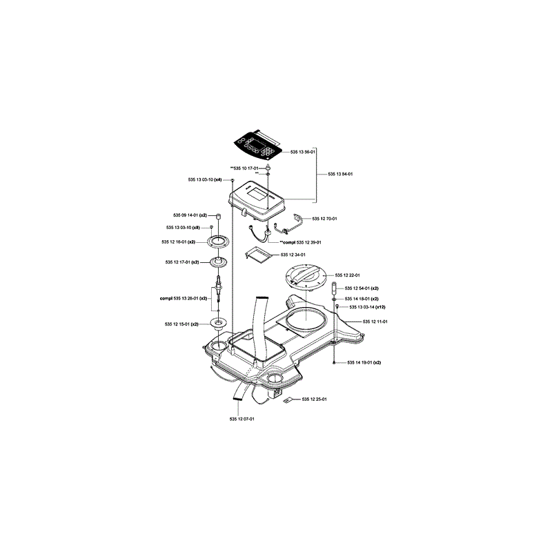 Husqvarna  Automower (106309863) Parts Diagram, Page 2