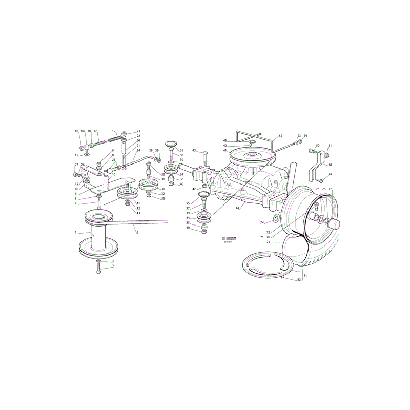 Castel / Twincut / Lawnking JX98S (JX98 S Lawn Tractor) Parts Diagram, Page 8