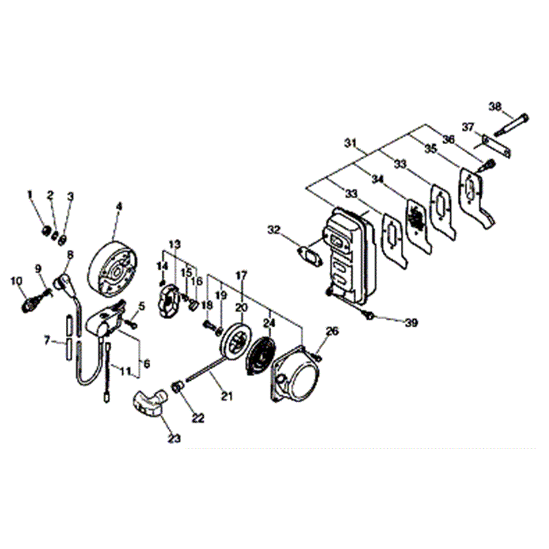 Echo PB-46LN (PB-46LN) Parts Diagram, STARTER