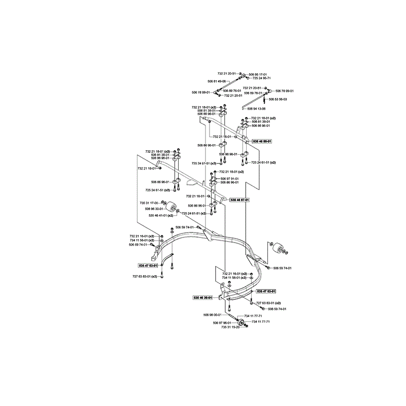 Husqvarna  Rider 155 (2005) Parts Diagram, Page 15