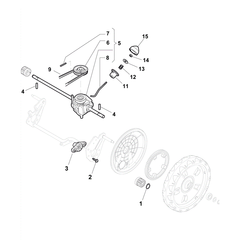 Mountfield S511PD (2011) Parts Diagram, Page 6