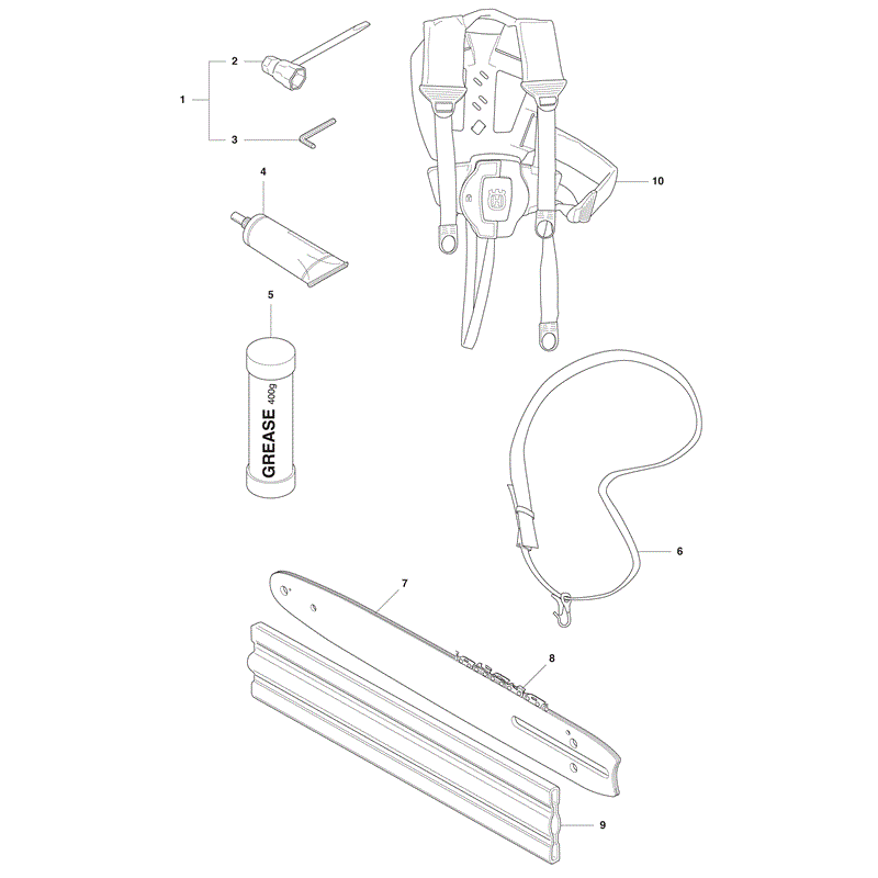 Husqvarna  327PT5S (2012) Parts Diagram, Page 13