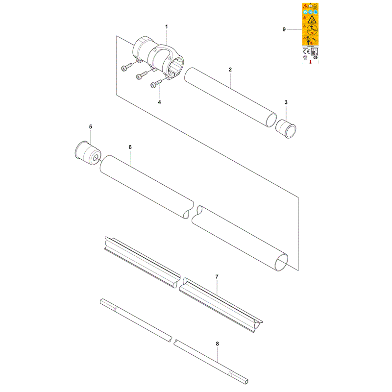 Husqvarna  241R (2007) Parts Diagram, Page 4
