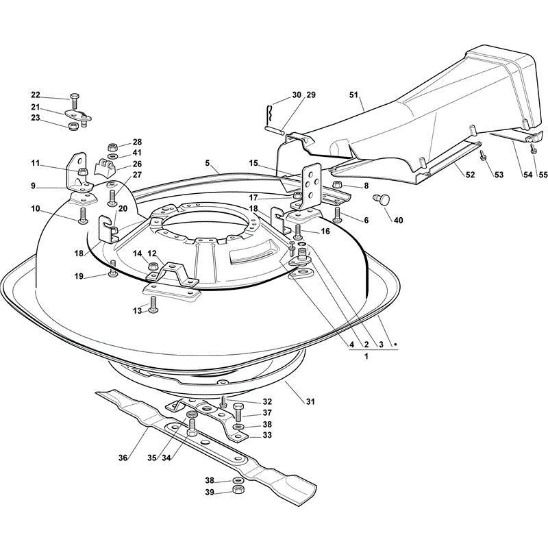 Mountfield R25V (Series 5500 OHV-196cc) (2011) Parts Diagram, Page 9